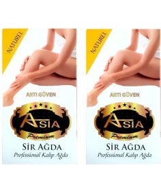 Resim Asia Kalıp Sir Ağda Naturel Sarı 500 Gr. (2 Adet) 