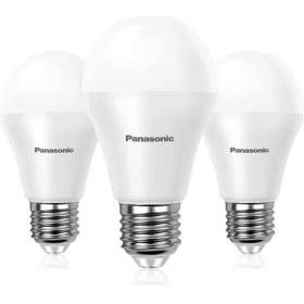 Resim Panasonic 8,5W-60 W 3 Lü Eko Paket 6500 Kelvin Beyaz Işık Panasonic 8,5W 3 Lü Beyaz 