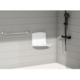 Resim Teknocan A44473 Katlanabilir Duş Oturağı, Beyaz 