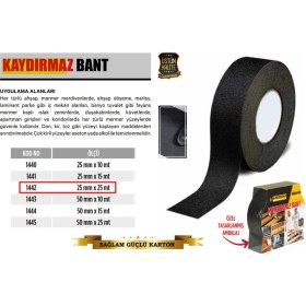 Resim Meşem Kaydırmaz Bant 25 mm ( 1440 , 1441 , 1442 ) 