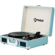 Resim Ktools Nostalgie K344 Bluetoothlu Çanta Mavi Pikap 