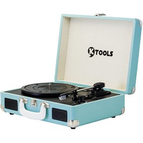 Resim Ktools Nostalgie K344 Bluetoothlu Çanta Mavi Pikap 