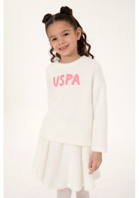Resim U.s. Polo Assn. Kız Çocuk Sweatshirt 50317981-vr256 İnci 
