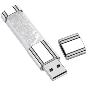 Resim Kristal Elmas Usb Flash Sürücü 2.0 4gb 8gb 16gb 32gb 64gb 128gb Pendrive Sopa White 4gb Diğer 