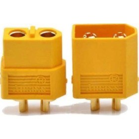 Resim Xt60 Konnektör Soket Seti (Erkek + Dişi) Li-Po Pil Batarya 