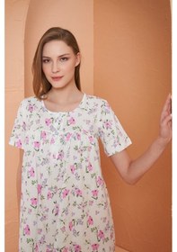 Resim Pjs 27161 Kadın Gecelik Ekru 