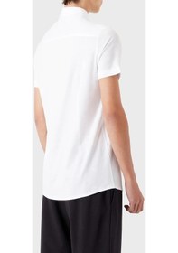 Resim Emporio Armani Erkek Gömlek 8N1CG0 1JUVZ 0100 Beyaz 