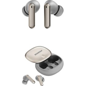 Resim Momax 1-Vibe Lite Gerçek Kablosuz Gürültü Engelleyici Kulaklık Titanium 
