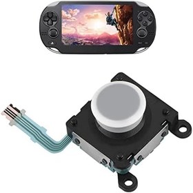 Resim Rankomu Joystick3D Analog 3D Button Joystick Rocker Module Replacement Part for PS Vita PSV 2000, Compatible Joystick Sensor for Gaming Controller 