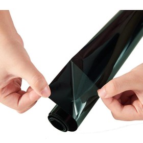 Resim NewVario Cam Filmi Çizilmez Amerikan Siyah Orta Ton 90 Cm X 3 Metre 