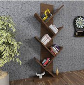 Resim Moonlife Moonlife Tree Dekoratif Kitaplık Ceviz 