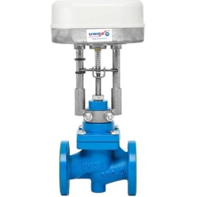 Resim Unox DN100 2 Yollu Motorlu Oransal Kontrol Vanası 