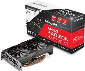 Resim Sapphire RX 6500 XT Pulse 11314-08-20G 64 Bit GDDR6 8 GB Ekran Kartı Outlet 