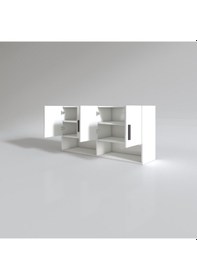 Resim Kenzlife Hazır Mutfak Vesper Byz 060 120 32 Mutfak Banyo Dolabı Kapaklı Raflı 