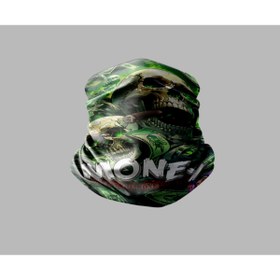 Resim Buffalo Kuru Kafa Tasarımlı Motorcu Buff Maske Outdoor Boyunluk Unisex Bandana 