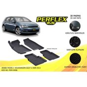 Resim Paspas 3D Havuzlu Volkswagen Golf 6 2009-13 (Siyah) 504641696 