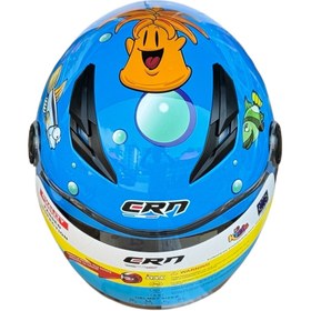 Resim Motohat Motosiklet CRN ÇOCUK KASK ECE22.06 BELGELİ (ÇANTA VE STICKER HEDİYELİ) 