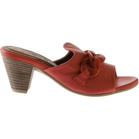 Resim Bueno Shoes Mercan Deri Kadın Topuklu Terlik 01wu11300 