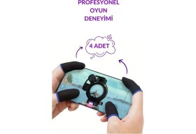 Resim Gültekin Pubg Parmaklık Eldiveni Keskin Kontrol ve Konfor Oyun Performansı Arttırır Dayanıklı Oyuncu 