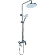 Resim Pure Concept Royal Krom Banyo Armatür Duş Seti 