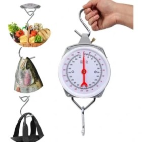 Resim HERŞEYBURDAMODA 100 kg Kapasiteli Askılı Terazi - Dayanıklı, Net Kadranlı, Çift Ölçü Birimli, Endüstriyel Dış Me 
