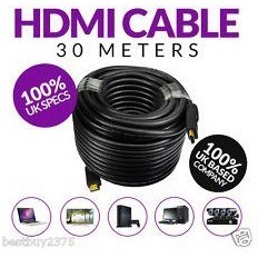 Resim Qpars 6375 30 Metre Hdmi Kablo 1.Kalite Ürün Full Hd 1080P 