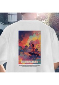 Resim Dreamers Serisi No:7 T-shirt - Kırmızı 