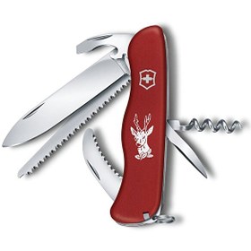 Resim Victorinox Hunter 0.8573 Kırmızı İsviçre Çakısı 12F 