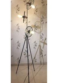 Resim MYLİGHTS RETRO RUSTİK ÜÇLÜ ÜÇ AYAK RUSTİK LAMBADER 