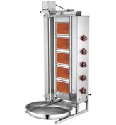 Resim Kutlu 5 Radyan Üstten Motorlu Döner Ocağı 