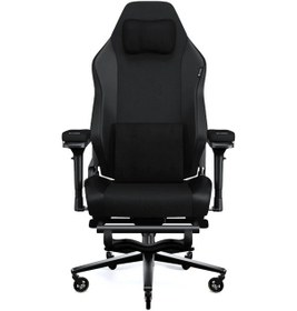 Resim Exvega Pandora 2025 Hibrit Kumaş Çalışma Koltuğu Siyah 