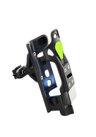 Resim Reflektörlü Sarsıntı & Titreşim Engelli Led Işıklı Gidon Ve Koruma Demiri Bağlantılı Matara Tutucu Mavi - Siyah 