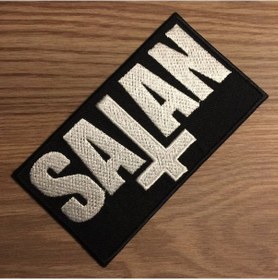 Resim Satan - Black Metal Patches Peç Arma ve Kot Yamaları Çok Renkli 