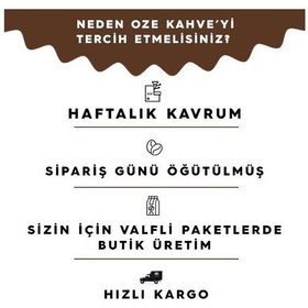 Resim Oze Royal Espresso Kahve 4 x 250 G Moka Pot 