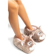 Resim Twigy Razy Kadın Hayvanlı Panduf Kahverengi 36/41 EE0535 Kahverengi 