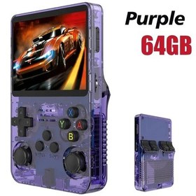 Resim Boyhom Arkos 256g/128g/64g R36s Açık Kaynak Reo Elde Kullanılır Oyun Konso Purple 128g 