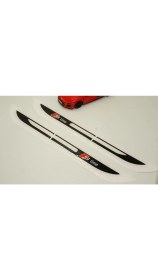 Resim DK Tuning Audi Q2 S Line Logo Yan Çamurluk 3m 3D Damla Silikon Yeni Nesil Logo Amblem 