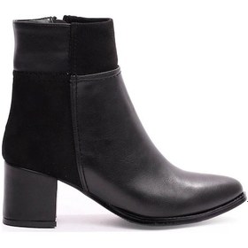 Resim Trender Topuklu Siyah Kadın Bot & Bootie 65-910 Siyah 