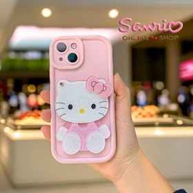 Resim Tam Kapsama 3D Sevimli Kız Ayna Modelleri 16 Pro, 15 Pro ve 
