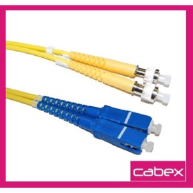Resim cabex - Sm Sc-fc Dublex Fiber Optik Patchcord Singlemode 2 Mt 