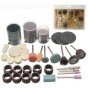 Resim 105 Parça Taşlama Zımpara Dremel Gravür Oyma Aksesuar Set 