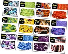 Resim Toddmomy 10 Adet Rüzgar Geçirmez Yüz Maskesi Sürme Boyun Örtüsü Bisiklet Eşarp Dikişsiz Boyun Kol Yüz Maskesi Boyun 