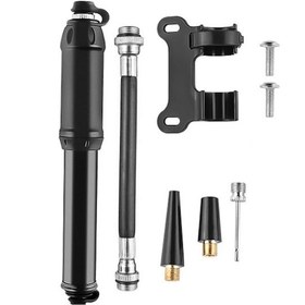 Resim Sones Bisiklet Yüksek Basınçlı Pompa Ev Mini Taşınabilir Basketbol Şişirme Aksesuarları Siyah 