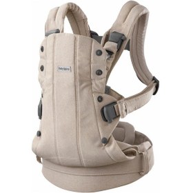 Resim Babybjörn Kanguru Harmony Woven Melange Light Beige 