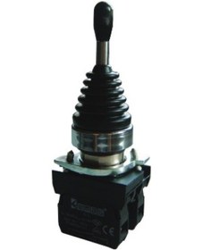 Resim Emas Cm101dj21 Cm Serisi Metal 1no+1no Joystick Dönüşlü 2 Pozisyonlu 22 Mm Buton 