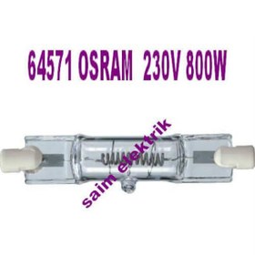 Resim 64571 Osram 220 V 800w Halojen 
