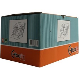 Resim Bafix Evrak Rafı Hareketli Plastik 4 LÜ Şeffaf BFX 444 