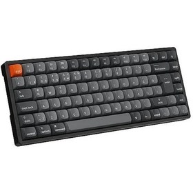 Resim Keychron K2M-J3-TR Max %75 RGB Kahverengi Switch Kablosuz Mekanik Karbon Klavye 
