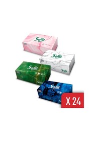Resim Sofia Kutu Mendil 100 Yaprak 24 Paket 