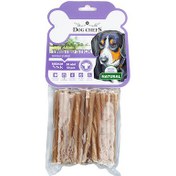 Resim Dog Chefs Burgulu Kalın Naturel 50 Li Paket 